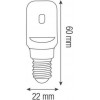 Horoz Electric LED GIGA-4 4W E14 6400K для холодильника (001 046 0004) - зображення 2