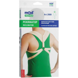   Med textile Корректор осанки (реклинатор) ключичный MedTextile 2009 размер M люкс