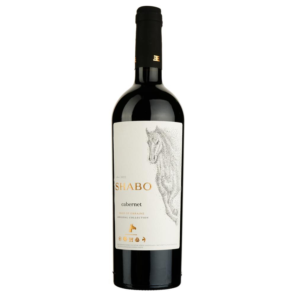 Shabo Вино  Classic Каберне сухое красное 0.75 л 12.7%% (4820070401097) - зображення 1