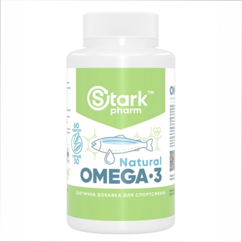 Stark Pharm Natural Omega 3 - 60caps - зображення 1