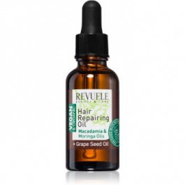   Revuele Vegan & Organic Hair Repairing Oil поживна олійка для зміцнення волосся 30 мл