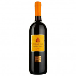   Sizarini Вино Toscana Rosso красное сухое 0.75 л 13% (8002793011661)