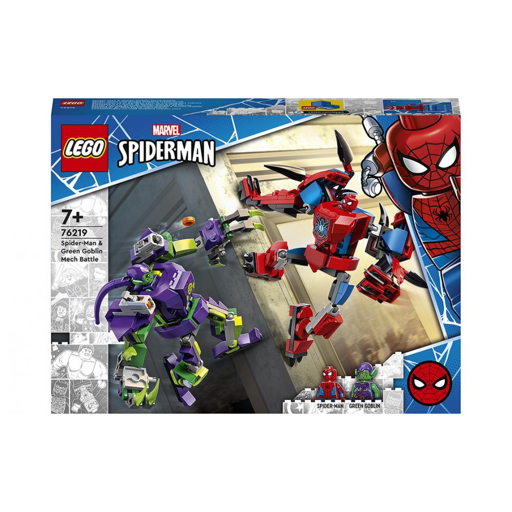 LEGO Marvel Битва роботів Людини-павука та Зеленого гобліна (76219) - зображення 1