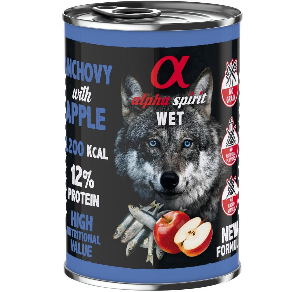 Alpha Spirit WET Anchovy with Red Apple 400 г (as576314) - зображення 1