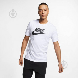 Nike Біла чоловіча футболка  M NSW TEE ICON FUTURA AR5004-101