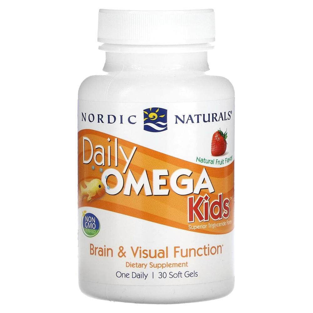 Nordic Naturals Daily Omega Kids, 30 капсул - зображення 1