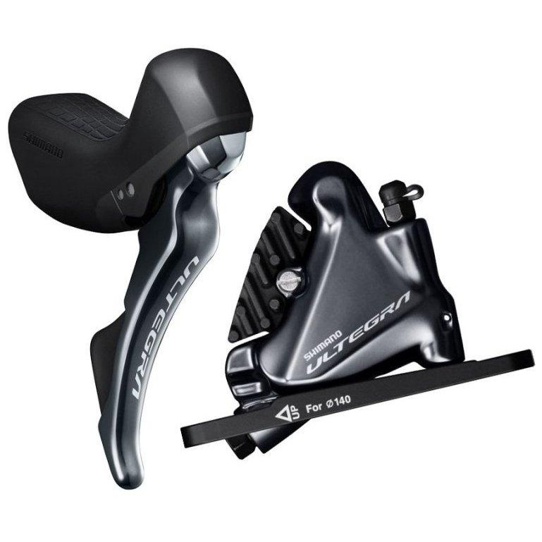 Shimano Гальмо  гідравл. дискове для шосе R8020 ULTEGRA, задднє (ліва ручка, каліпер, гідроліния 1700мм) - зображення 1