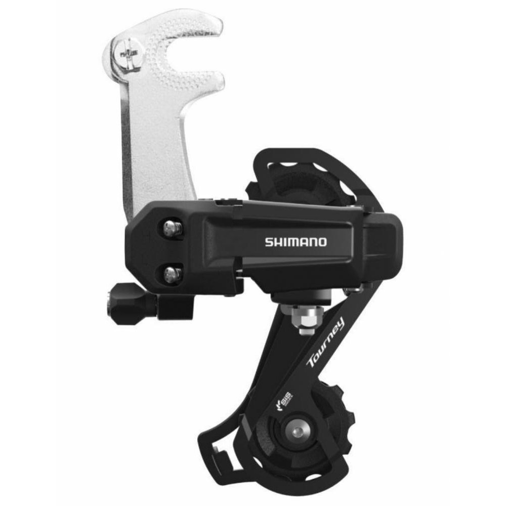 Shimano Перемикач задній  TOURNEY RD-TY200-GS-B 6/7-швидк, крюк - зображення 1