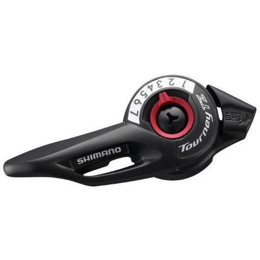 Shimano Шифтер SL-TZ500 правий 7-швидк. (індексний) трос ОЕМ - зображення 1