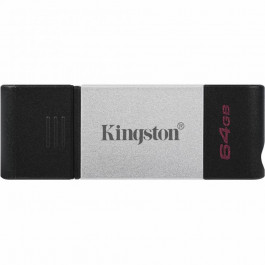   Kingston 64 GB DataTraveler 80 USB-C 3.2 (DT80/64GB)