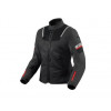 REV`IT! Мотокуртка Revit Tornado 4 H20 Ladies Black-Anthracite 38 - зображення 1