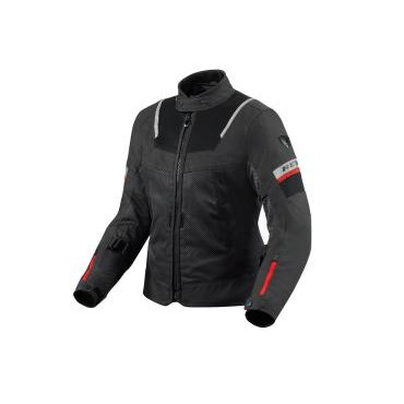 REV`IT! Мотокуртка Revit Tornado 4 H20 Ladies Black-Anthracite 36 - зображення 1