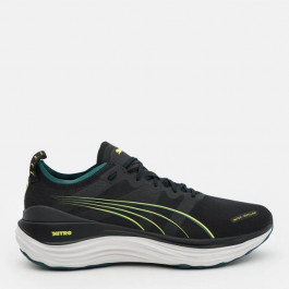 PUMA Чоловічі кросівки для бігу  ForeverRun Nitro Wtr 37847201 40 (6.5UK) 25.5 см  Black-Malachite-Yellow