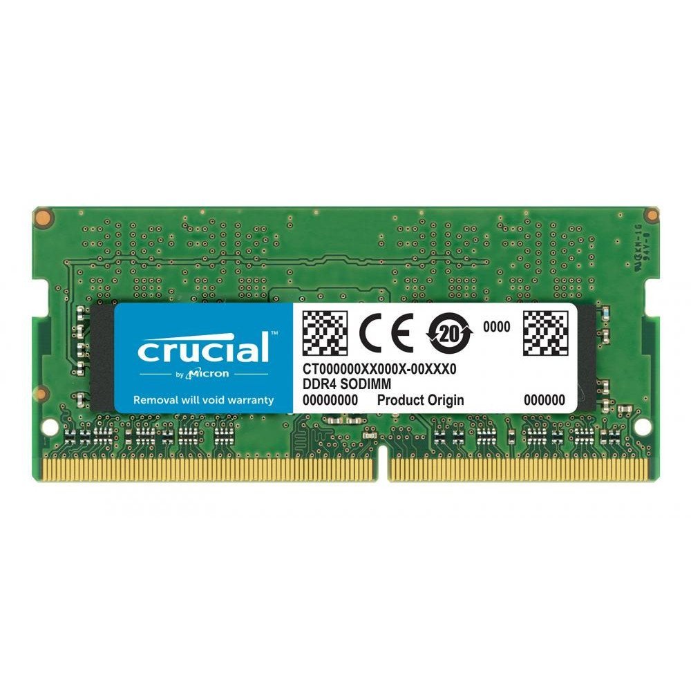 Crucial 16 GB SO-DIMM DDR4 2400 MHz (CT16G4SFD824A) - зображення 1