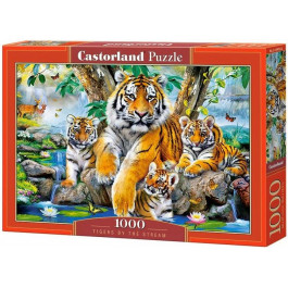 Castorland Тигры в доме, 1000 элементов (C-104413)