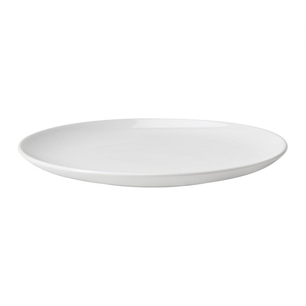 IKEA GODMIDDAG Тарілка, біла, 26 см (005.850.11) - зображення 1