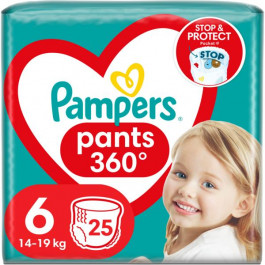 Pampers Pants 6, 25 шт