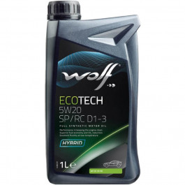 Wolf Oil Ecotech 5W-20 SP RC D1-3 1л