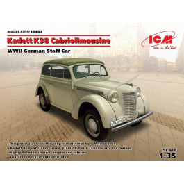   ICM Kadett K38 Cabriolimousine, Німецький штабний автомобіль 2 Сітової війни (ICM35483)