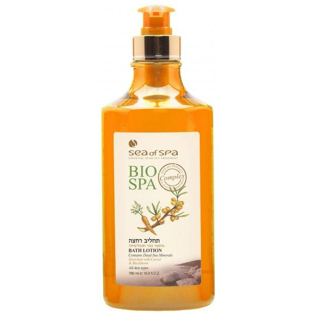 Sea of Spa Гель для душу  Bio Spa з олією моркви та обліпихи 780 мл (7290012934681) - зображення 1