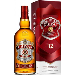   Chivas Regal Виски 1 л 12 лет выдержки 40% в подарочной упаковке (080432400432)