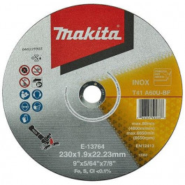   Makita 230х22,23х1,9мм (E-13764)