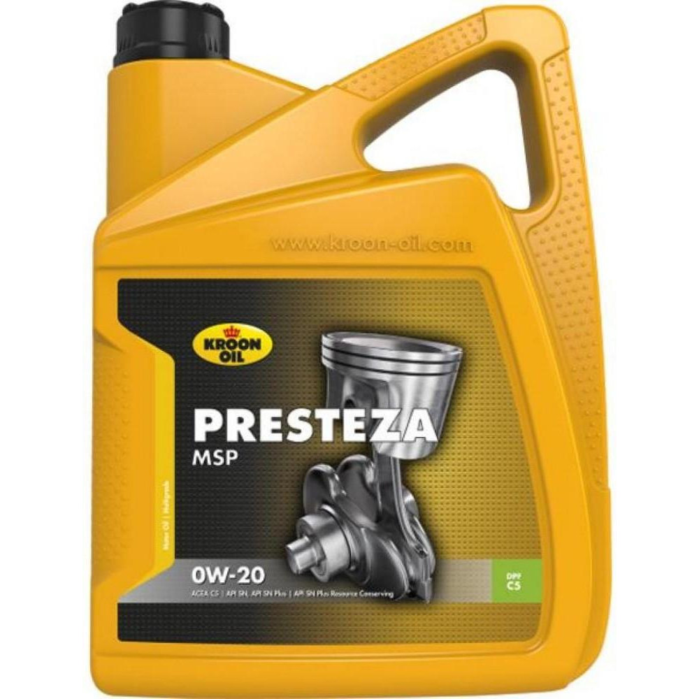 Kroon Oil Presteza MSP 0W-20 5л - зображення 1