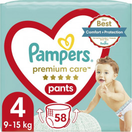 Pampers Premium Care Pants Maxi 4, 58 шт.