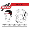 RDX Боксерський шолом F6 Kara, M Matte Golden (HGR-F6MGL-M) - зображення 2