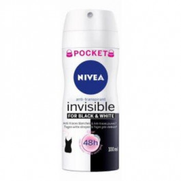   Nivea Invisible Black & White Clear антиперспірант у формі спрею для жінок 100 мл