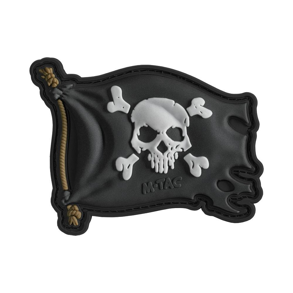 M-Tac Нашивка  Jolly Roger 3D PVC - Black (51116802) - зображення 1