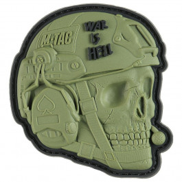   M-Tac Пластир  War is Hell 3D PVC Olive (51328001)