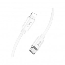 Hoco X87 Magic silicone USB Type-C to Lightning 1m White (6931474783189)