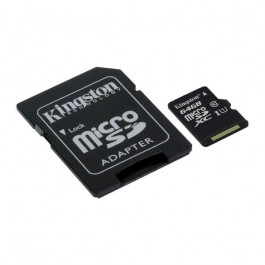 Kingston 64 GB microSDXC Class 10 UHS-I Canvas Select + SD Adapter SDCS/64GB