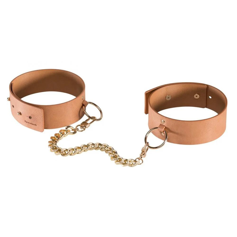 Bijoux Indiscrets Фіксатори для ніг  Maze Knee Cuffs, коричневі (8436562011109) - зображення 1