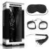 LoveToy Бондажний набір Deluxe Bondage Kit LVTOY696, чорний (6970260902557) - зображення 1