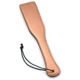   Liebe Seele Шльопалка  Rose Gold Memory Leather Spanking Paddle, золото-чорна (7770000389865)