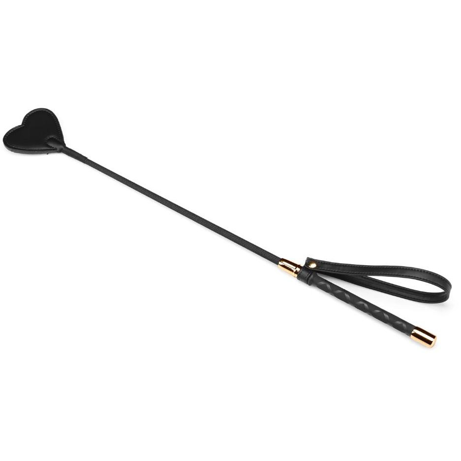 Liebe Seele Стек  Black Organosilicon Riding Crop, чорний (4582558004441) - зображення 1