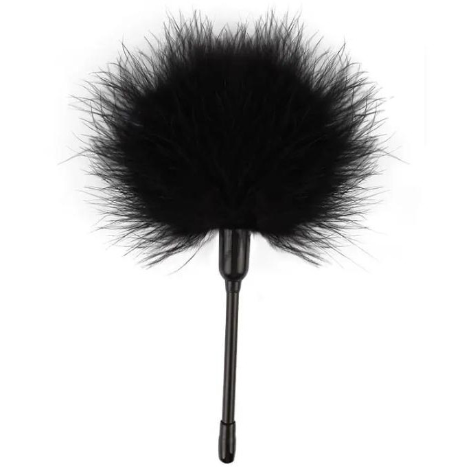 Chisa Novelties Пір'їнка для пестощів Senuelo Frisky Feather Tickler, чорна (759746162922) - зображення 1