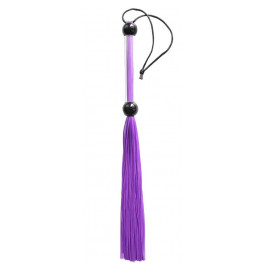   DS Fetish Флогер  Flogger Silicone Temperary М, фіолетовий (2000450087741)