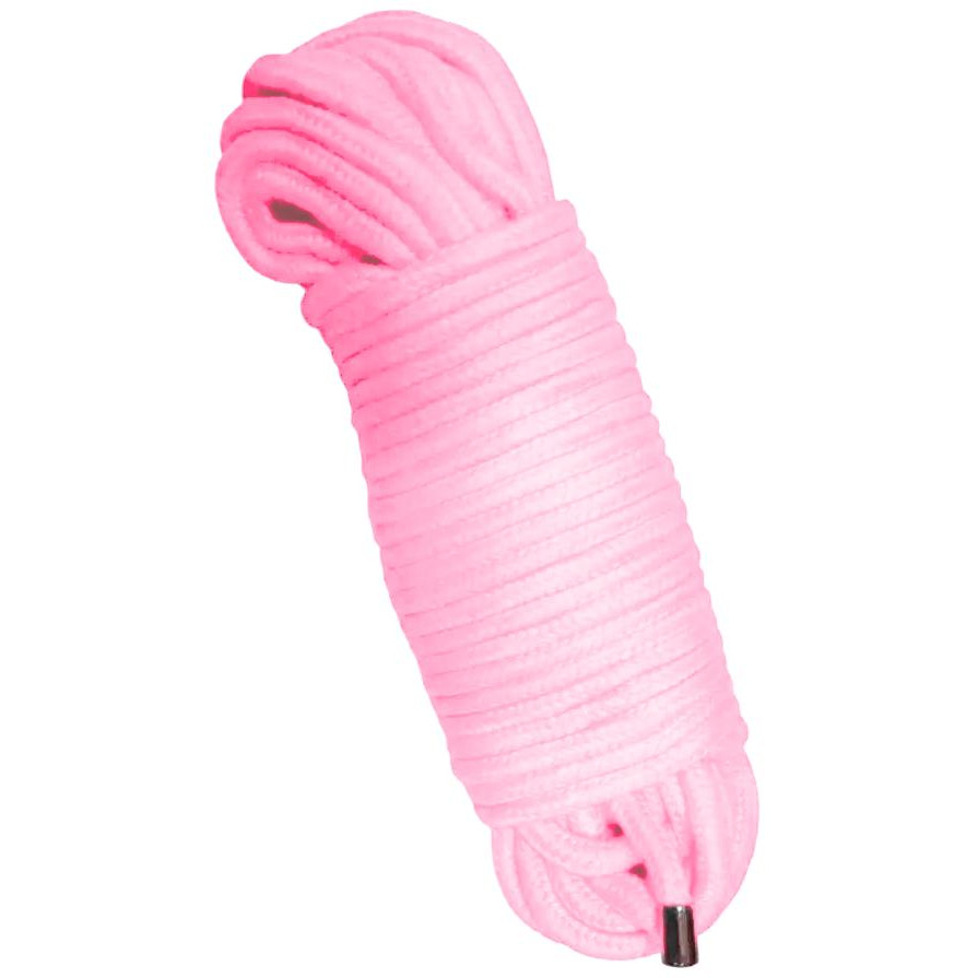 DS Fetish Мотузка для бондажу  20 M Metal, рожева (2000000037738) - зображення 1