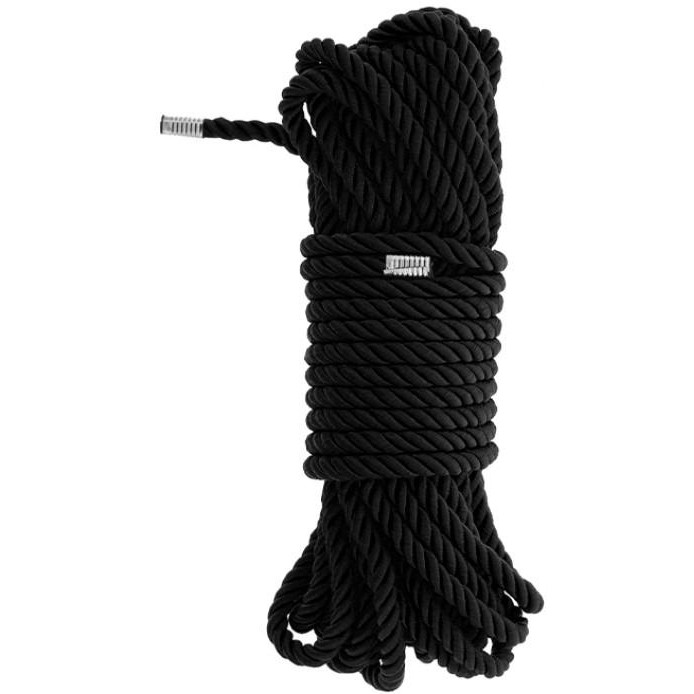 Dream toys Мотузка Blaze Deluxe Bondage Rope 10м, чорна (8719632675938) - зображення 1