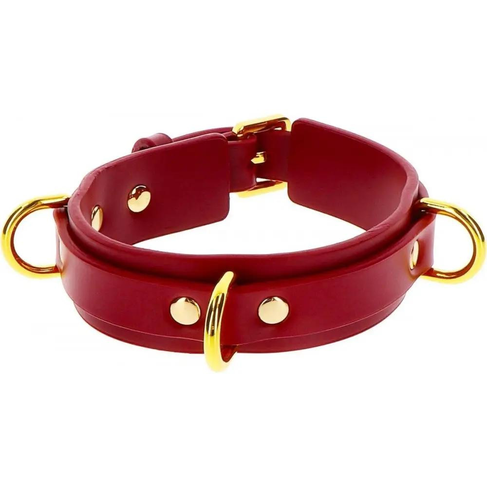 Taboom Нашийник  D-Ring Collar Deluxe, червоний (8713221824301) - зображення 1