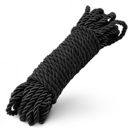 EDC Whosale Мотузка Bedroom Fantasies Kinbaku Rope 10m, чорна (8719934007925)