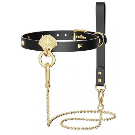   Zalo Нашийник  Collar & Leash Set, чорний (850047357700)