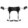 Zado Пояс із фіксаторами Leather Suspender Belt S/M (621111) - зображення 4