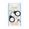 Toy Joy Наручники на ланцюжку з ключами  чорні (TJ10351) - зображення 2