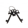 Toy Joy Наручники на ланцюжку з ключами  чорні (TJ10351) - зображення 4