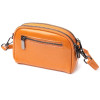 Vintage Жіноча сумка через плече шкіряна помаранчева  22421 - зображення 2