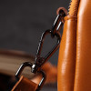 Vintage Жіноча сумка через плече шкіряна помаранчева  22421 - зображення 9